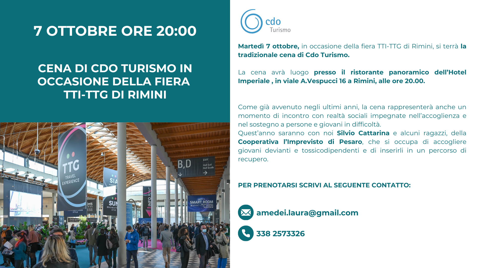 Cena di Cdo Turismo in occasione della fiera TTI-TTG di Rimini 1 Cdo Turismo cena 710 3 2