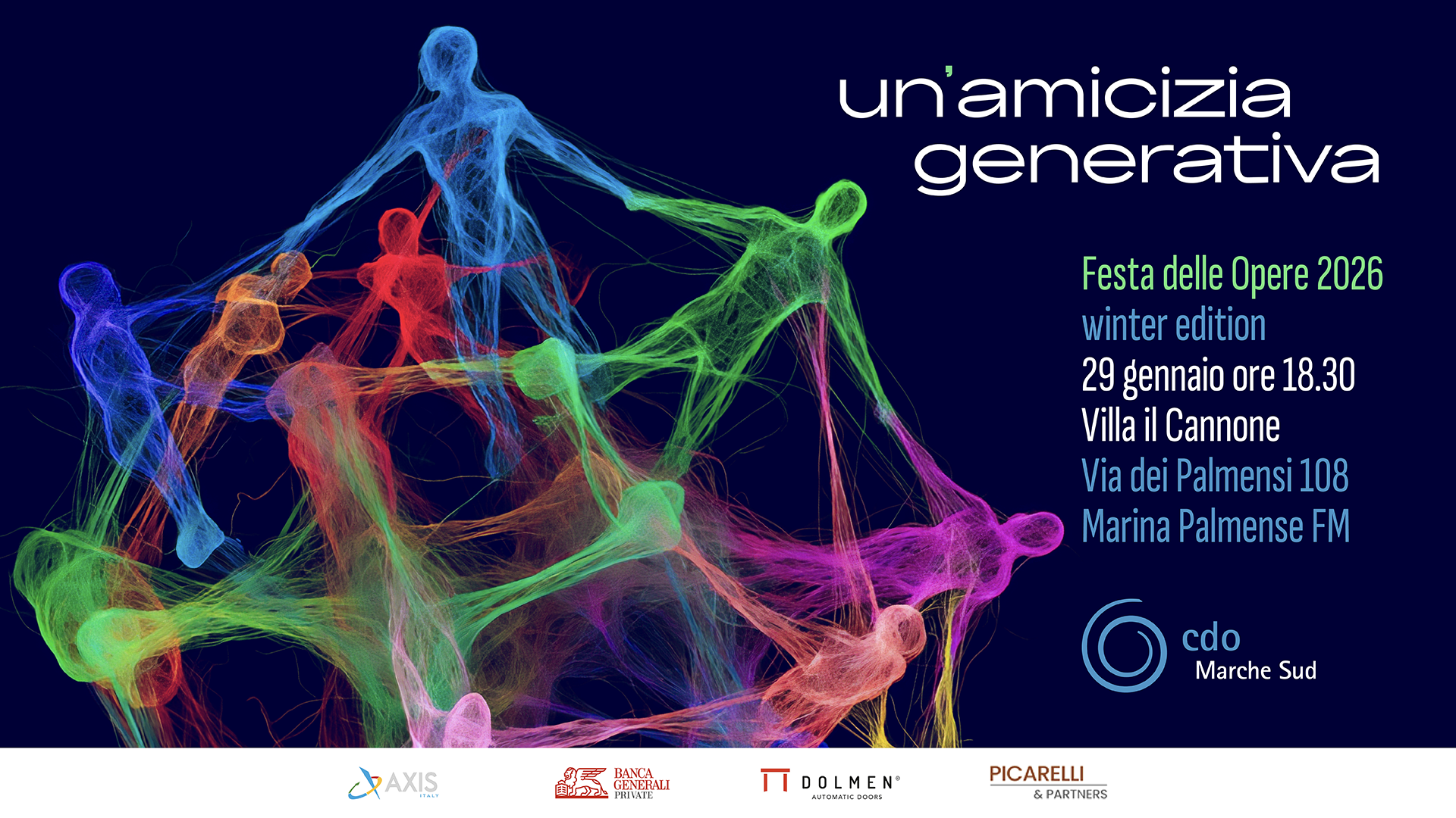 Locandina Festa delle Opere 2026 Winter Edition