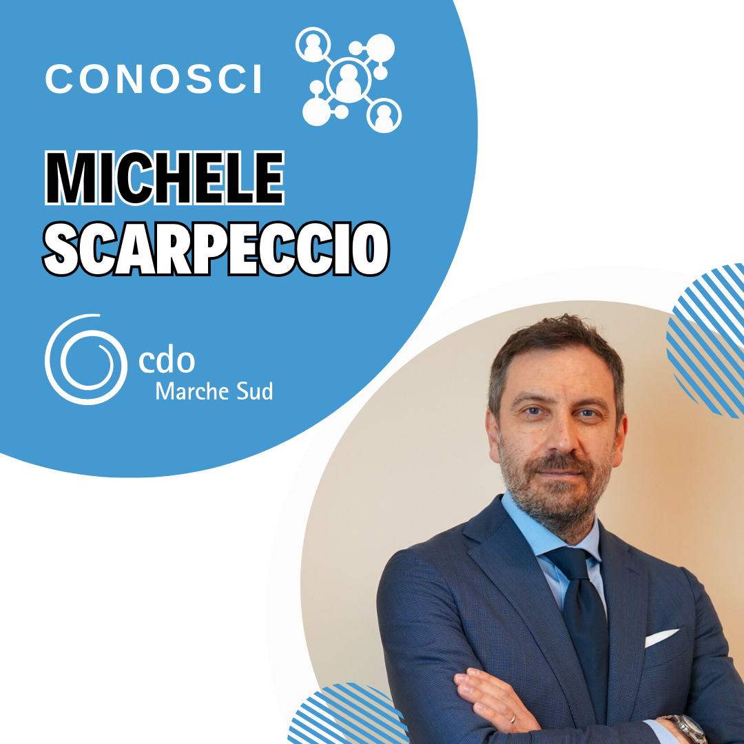 Locandina intervista Michele Scarpeccio