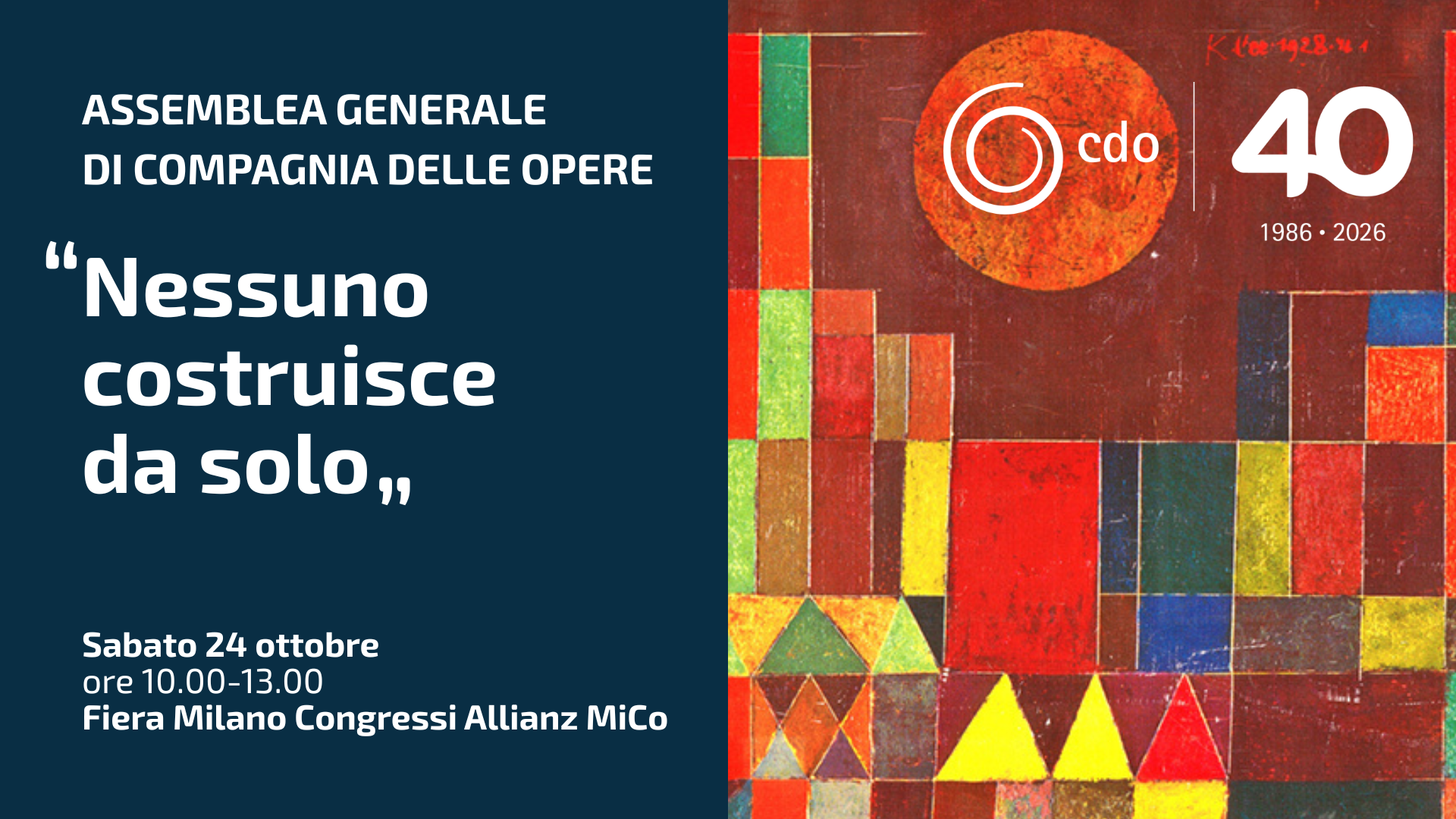 ASSEMBLEA NAZIONALE DI COMPAGNIA DELLE OPERE 3
