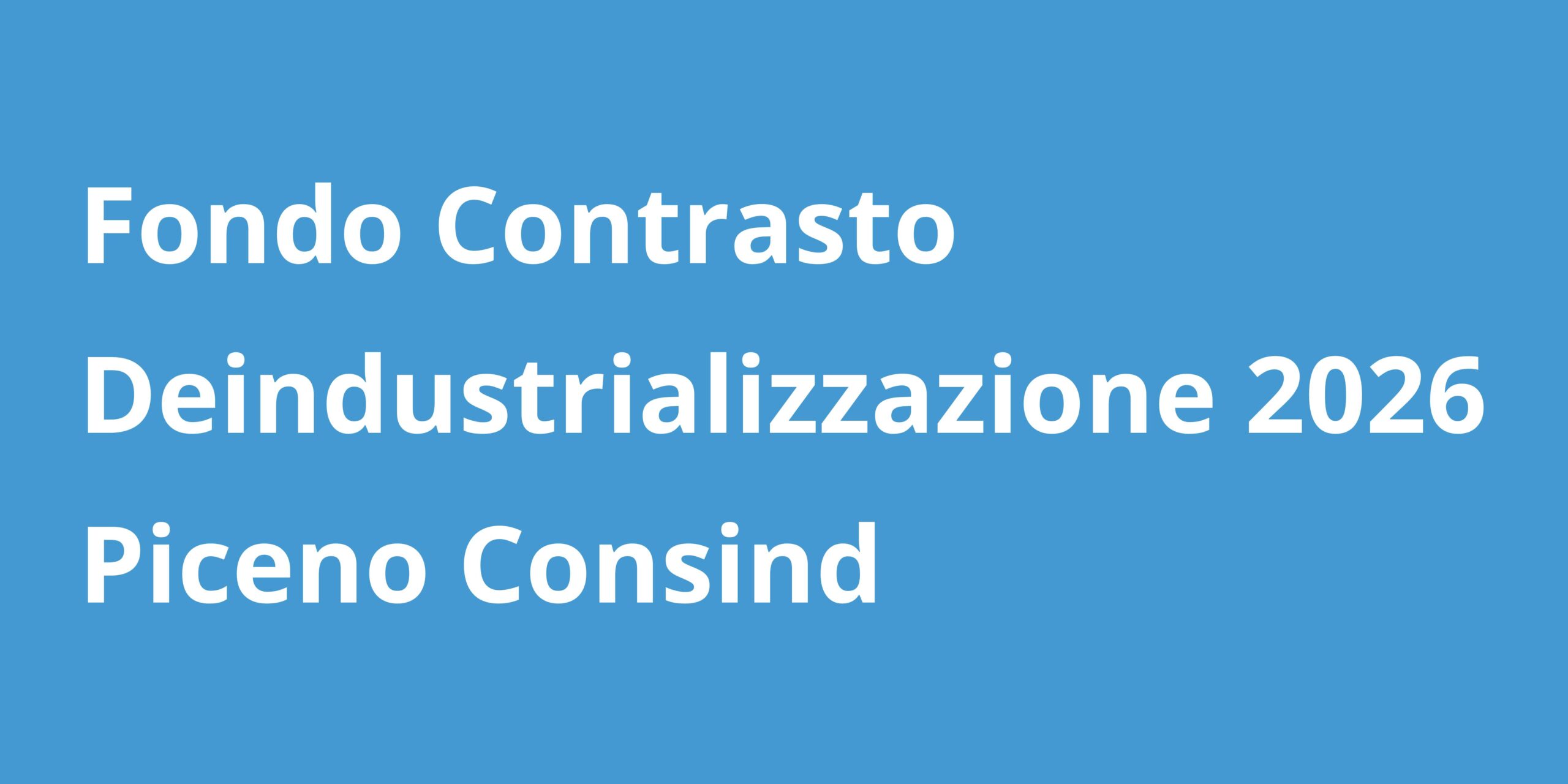 Fondo Piceno Consind