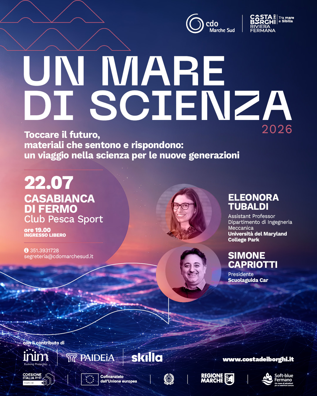 Locandina evento 22 luglio