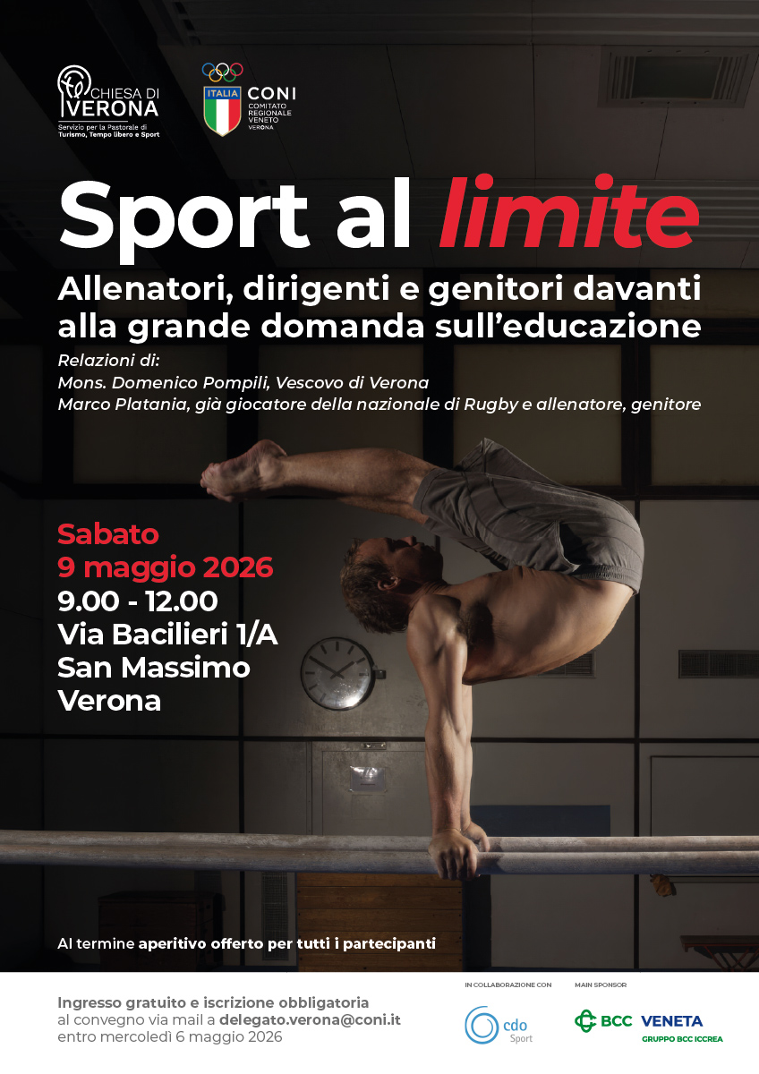 Diocesi VR Convegno SPORT AL LIMITE 2026 Locandina A3 rev03 1 1